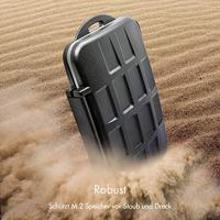 ICY BOX 60751 Geheugenkaart-cover SD-kaart, microSD-kaart, CFast-kaart Zwart/grijs - thumbnail