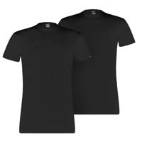 Puma Basic Crewneck T-Shirt 2-Pack Heren Zwart - Maat S - Kleur: Zwart | Soccerfanshop - thumbnail