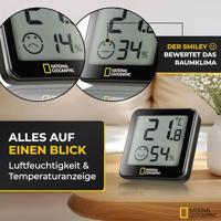 NATIONAL GEOGRAPHIC Tempy Thermo/Hygrometer, set van 4 - thumbnail