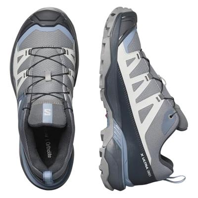 Salomon X Ultra 360 W Lage Wandelschoen Dames Sharkskin/Grisaille/Stonewash 6,5 (40) Salomon X Ultra 360 W Lage Wandelschoen Dames Sharkskin/Grisaille/Stonewash 6,5 (40)