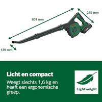 Bosch Home and Garden UniversalLeafBlower 18V-10 Bladblazer - thumbnail