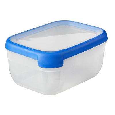 Curver grand chef vershoudbak rechthoek 1.8l transparant/donkerblauw