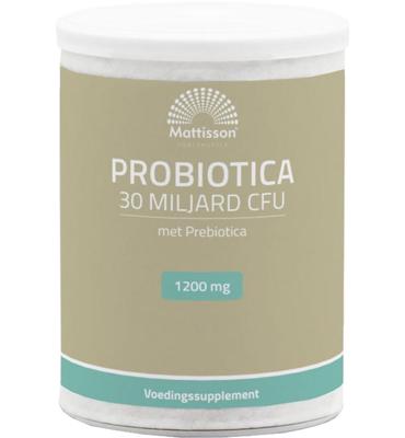 Mattisson HealthStyle Probiotica 30 Miljard CFU 1200mg Poeder