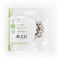 Nedis CSGP41941ME Satelliet- En Antenne-adapter F Male - F Male Metaal - thumbnail