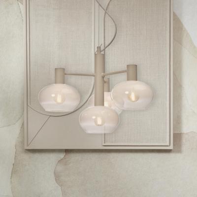 its about RoMi Hanglamp 'Bologna' 4-lamps, kleur Wit its about RoMi Hanglamp 'Bologna' 4-lamps, kleur Wit