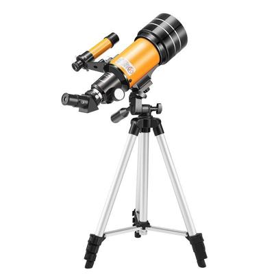 High-definition Sterrenkijken Refracting Astronomische Telescoop (Zwart Geel)