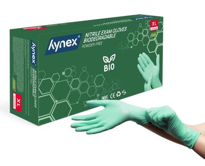 Handschoen hynex nitril bio xl groen 3.5gr 100st | 10 stuks