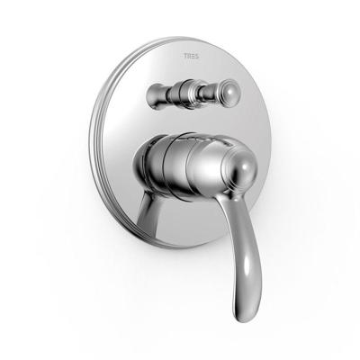 Douchekraan Tres Clasic Inbouw 1 Hendel 2-Wegs Chroom Douchekraan Tres Clasic Inbouw 1 Hendel 2-Wegs Chroom