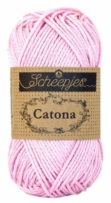 Scheepjes Catona 50g - 246 Icy Pink - Haakgaren / Breigaren