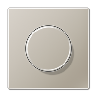 Jung LS990 draaiknop voor dimmer edelstaal [Niet voor JUNG dimmers] - thumbnail