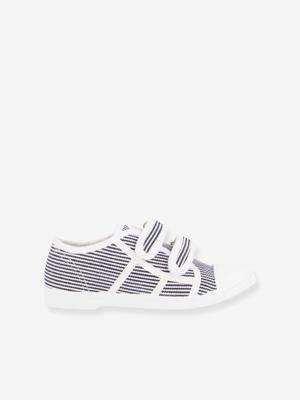 Canvas meisjes sportschoenen Clory LES TROPEZIENNES® BY M. BELARBI gestreept marineblauw