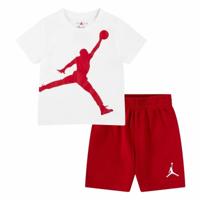 Sportoutfit voor kinderen Nike Wit Rood 2 Onderdelen - Maat: 24 maanden - thumbnail