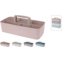 Overige Merken Opbergbak met handvat 32x16x13 cm assorti - thumbnail