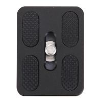 Fittest PU-50 Universele Aluminium Snelkoppel Plaat met rubberen houder - thumbnail