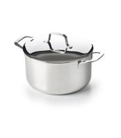 Beka Kookpan Maestro RVS met deksel ø 16 cm / 1.1 liter - geschikt voor alle warmtebronnen - thumbnail