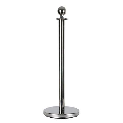 Showgear Showgear Round Top Cord Pole Zilver