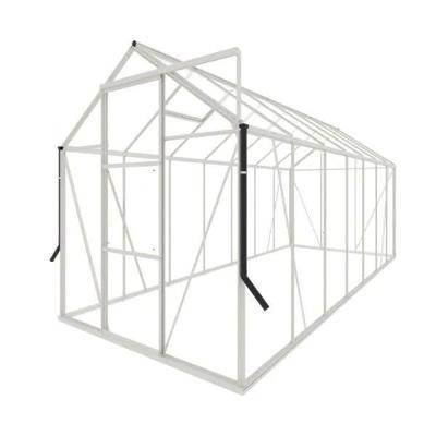 Royal Well | Kate V Full Options Tuinkas | Veiligheidsglas 3 mm | Wit