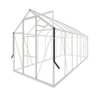 Royal Well | Kate V Full Options Tuinkas | Veiligheidsglas 3 mm | Wit - thumbnail