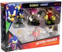 Sonic Prime Action Figures: 6 Pack Deluxe Box - Pack 2 - thumbnail