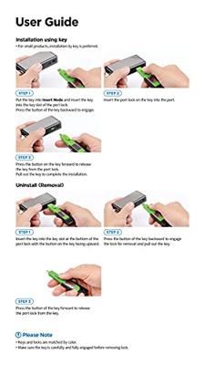 Smartkeeper UL04P1GN Mini-USB-B-poortslot Set van 10 stuks Groen Zonder sleutel Smartkeeper UL04P1GN Mini-USB-B-poortslot Set van 10 stuks Groen Zonder sleutel