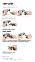 Smartkeeper UL04P1GN Mini-USB-B-poortslot Set van 10 stuks Groen Zonder sleutel - thumbnail