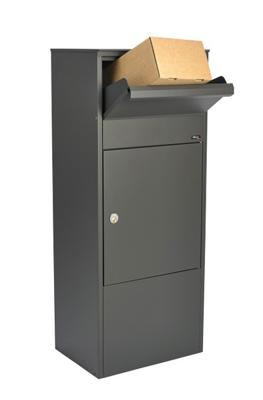 Allux 800 antraciet Pakketbrievenbus