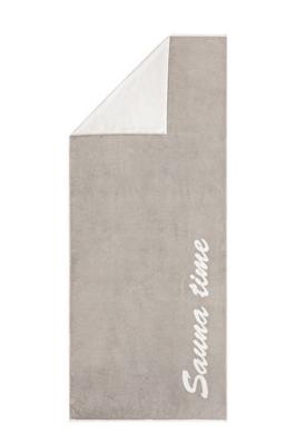 Cawö Cawo sauna handdoek 449 80x200 stein