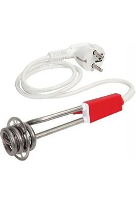 Quality camp Reisdompelaar 230V 350W Rood