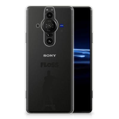 Sony Xperia Pro-I Telefoonhoesje met Naam Floss Sony Xperia Pro-I Telefoonhoesje met Naam Floss