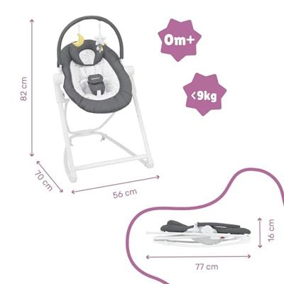 Badabulle Babywipstoeltje COMPACT'UP (Moonlight)
