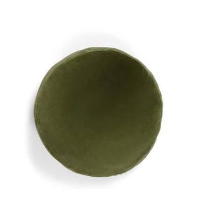 Essenza Essenza Mads Furry cushion Moss 45 cm round