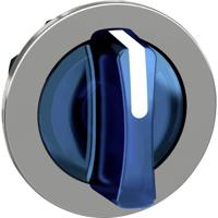 Schneider Electric ZB4FK1863 ZB4FK1863 Plat, Terugstelbaar (Ø) 30.5 mm Chroom, Blauw 1 stuk(s) - thumbnail