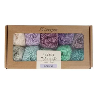 Scheepjes Stone Washed colour pack 10x25g