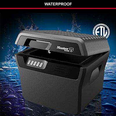 MASTER LOCK Veiligheidstasje / Kluis - Brandveilig en waterdicht - Elektronische combinatie - 18.5L