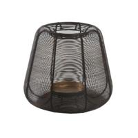 PTMD windlicht jaden s zwart 25 cm | 2 stuks - thumbnail