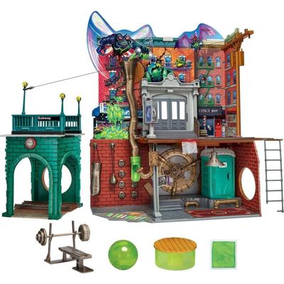 Boti Teenage mutant ninja turtles hoofdkwartier speelset Boti Teenage mutant ninja turtles hoofdkwartier speelset