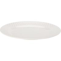 Bord melamine Ø21cm wit - thumbnail