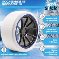 Sneeuwkettingen voor auto's Easy Sock CAD8016 (XL) - thumbnail