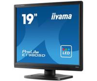 Iiyama E1980SD-B1 LED-monitor 48.3 cm (19 inch) 1280 x 1024 pix SXGA 5 ms DVI, VGA TN LED - thumbnail