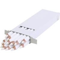 EDU3 Edu jumbo kleurpotlood, dikte 10 mm, vulling 6,25 mm, wit, 12 stuk/ 1 doos - thumbnail