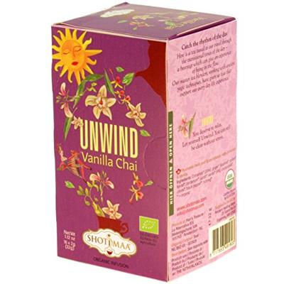 Shoti Maa Unwind Vanilla Chai Thee Zakjes 16st Shoti Maa Unwind Vanilla Chai Thee Zakjes 16st