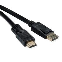 ROLINE DisplayPort Kabel DP - UHDTV, M/M, zwart, 10 m - thumbnail