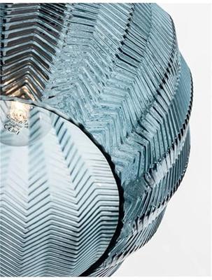 Lyora HanglampLoni blauw glas - 9191243