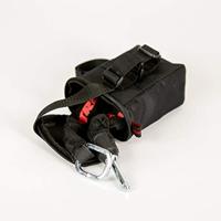 Haberland tas bag black loose chain, buckle faste - thumbnail