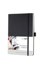 Sigel SI-CO109 Notitieboek Conceptum A5 Hardcover, Genummerde Pagina&apos;s, - thumbnail