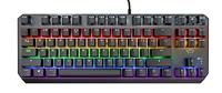 Gaming Keyboard Trust 24407 Zwart Qwerty Spaans - thumbnail
