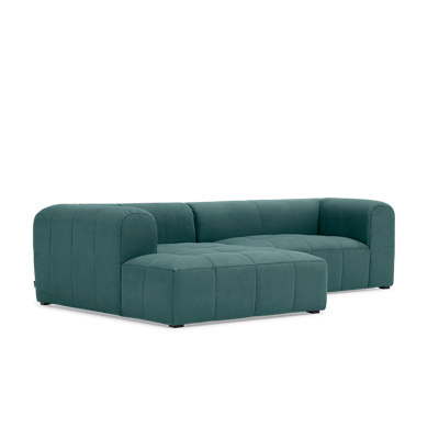 Modulaire Hoekbank Honolulu Blauw Stof