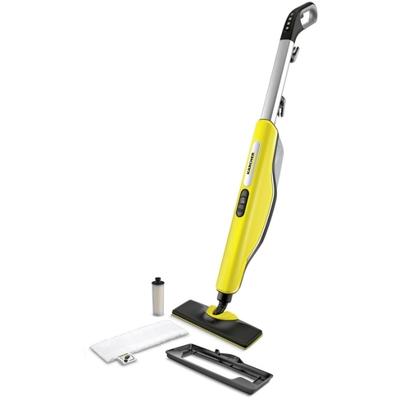 Kärcher SC 3 Upright EasyFix Rechtopstaande stoomreiniger 0,5 l 1600 W Zwart, Grijs, Geel