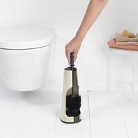 Brabantia renew toiletborstel met houder soft beige - thumbnail