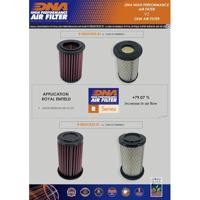 DNA vervangbaar luchtfilter replac. air filter black - thumbnail